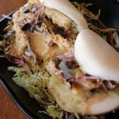 Eggplant Katsu Bao