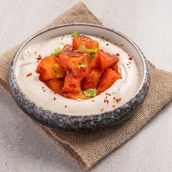Harissa Batata With Hummus