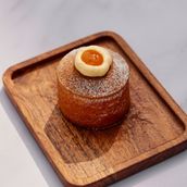 YUZU BRIOCHE WITH MASCARPONE CREAM