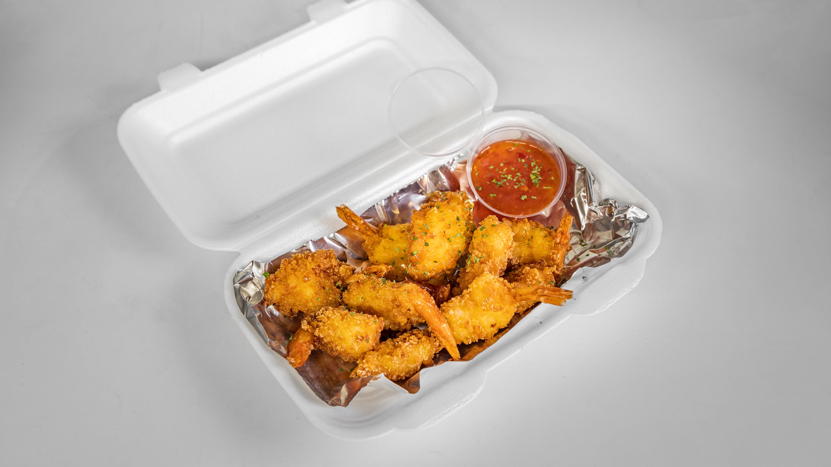 Battered shrimp