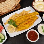 Hamur Fish Grill with Bread