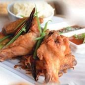 Crispy Wings And Sticky Rice
