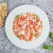 Cheese & Tomato Platter 🧀🍅طبق جبنة بالطماطم