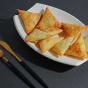 White Cheese Samosa