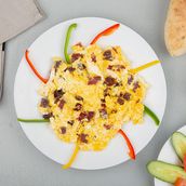 Eggs With Pastrami Plate