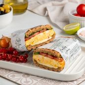 Egg Omelet Sandwich