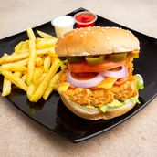 Chicken Cheese Burger