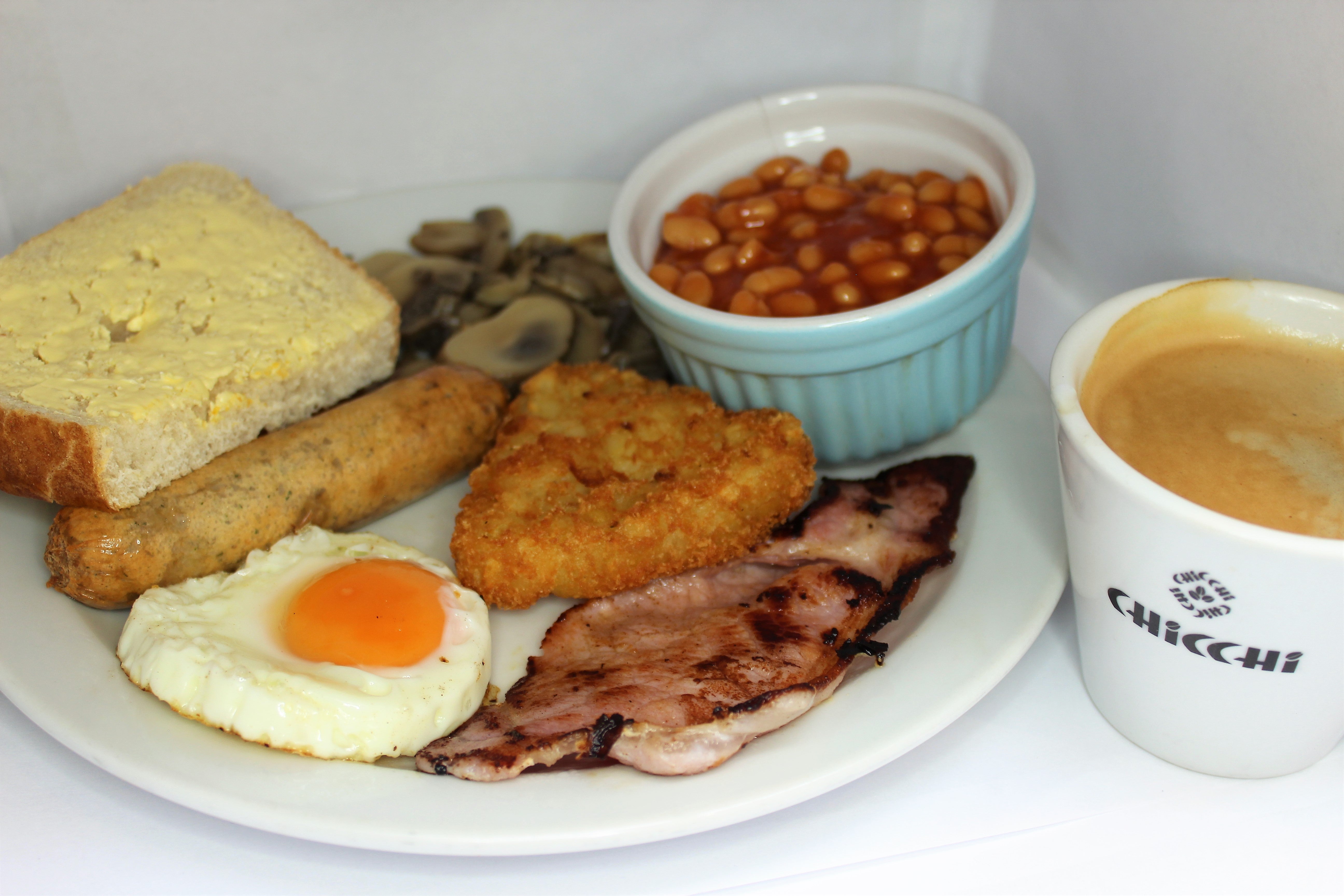 Halal Full English Breakfast