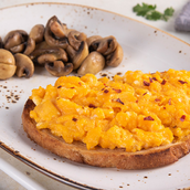 Scrambled Eggs On Toast