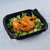 Half Fried Chicken without Bread