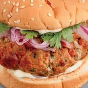 Chicken Tikka Burger
