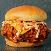 Buffalo & Spicy Slaw Fried Chicken