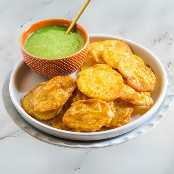 Crispy Potato Bhajia ��