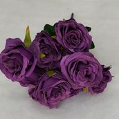 Artificial Purple Rose