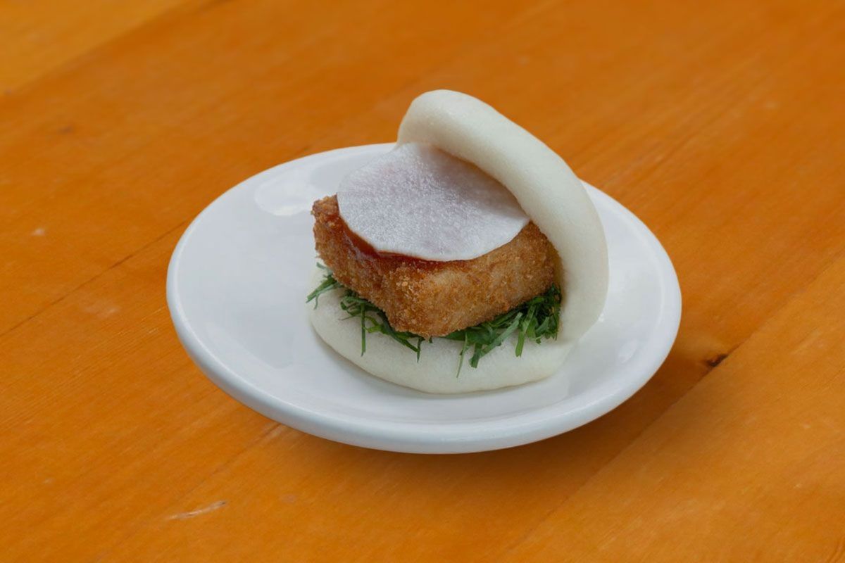 Daikon Croquette Bao