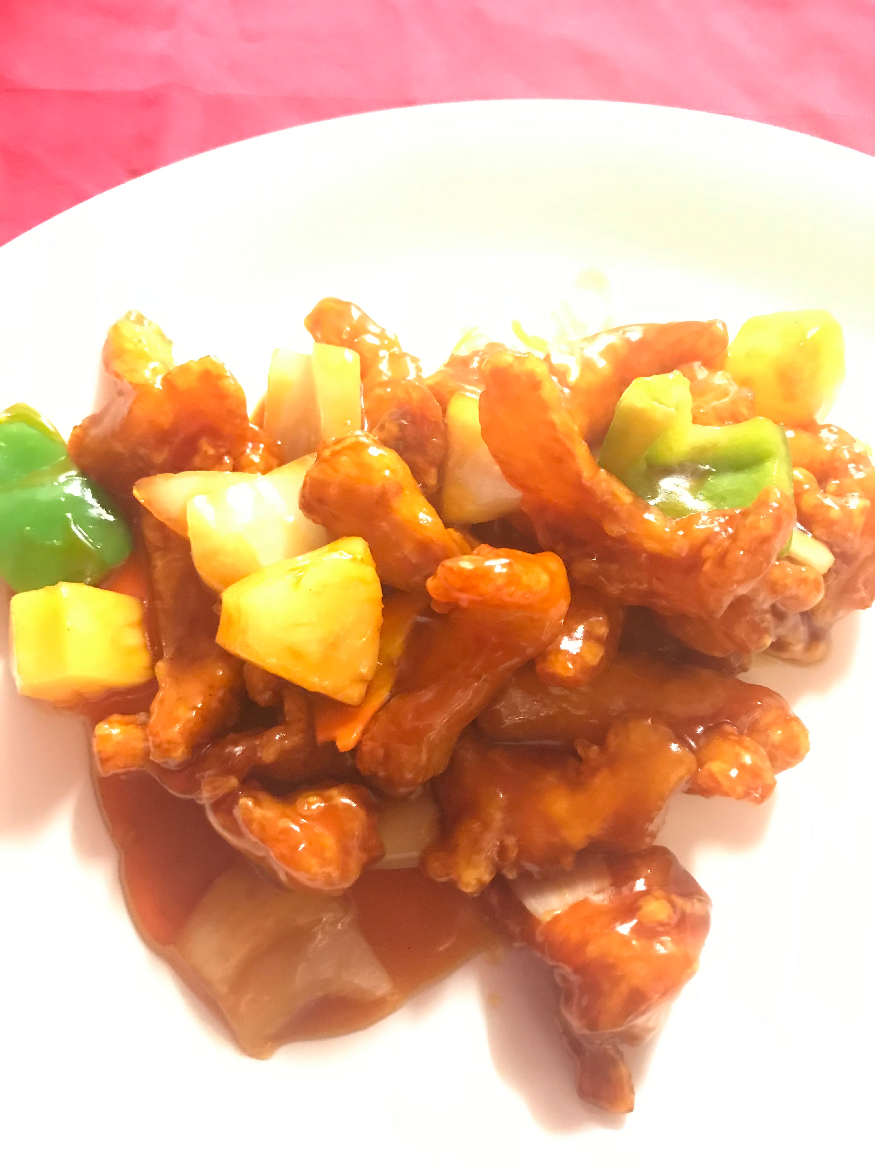 Sweet and Sour Chicken (Hong Kong style
