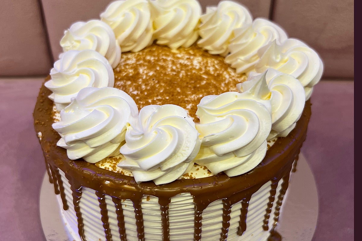 Lotus Birthday Cake