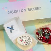 Nick Bake Cake with Flowers Red 