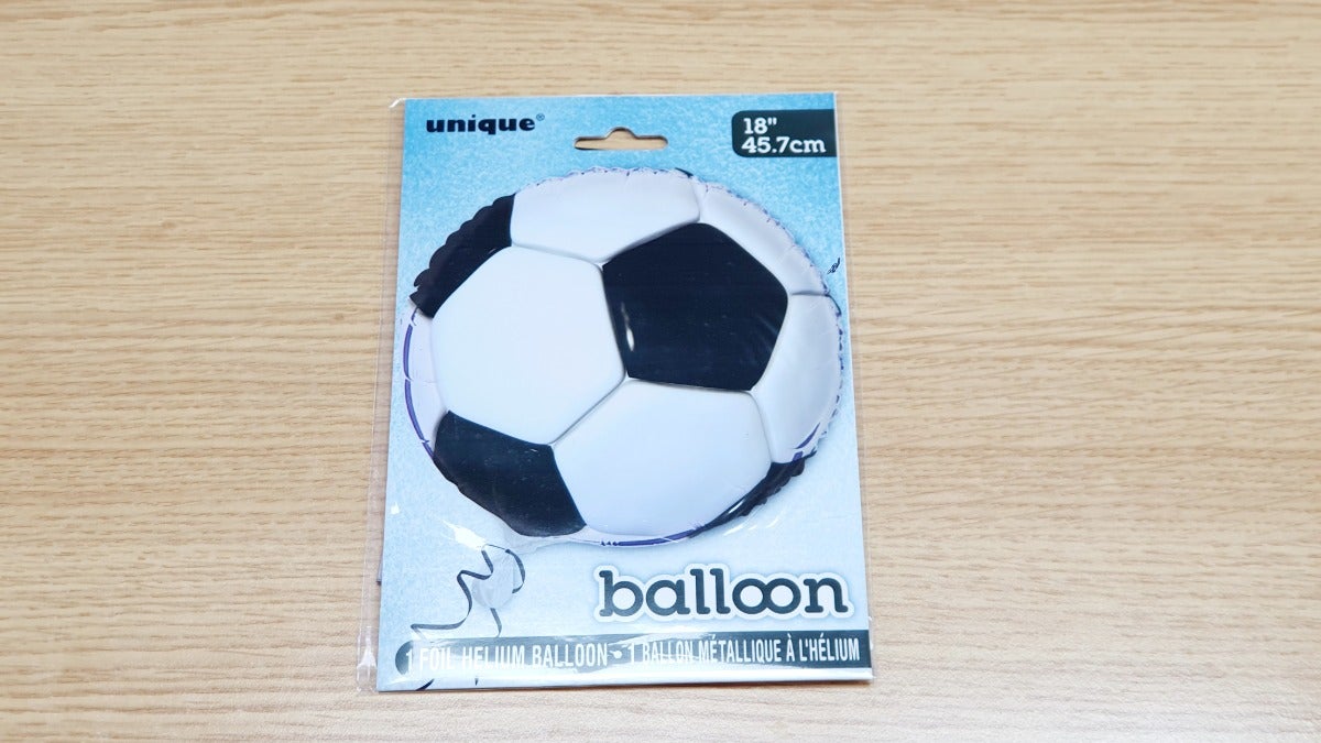 Football 18"Foil Balloon Including Helium and Weight