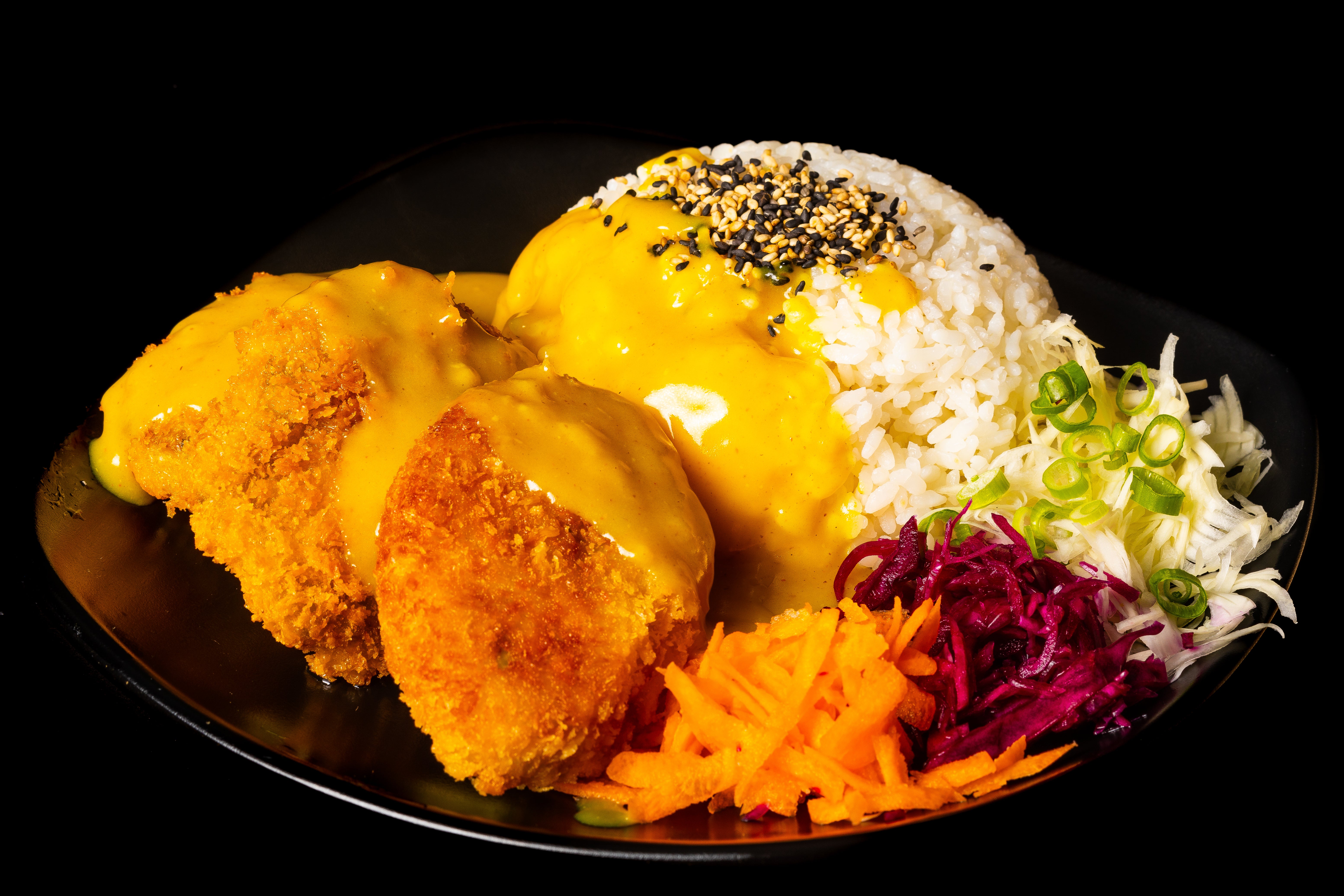 Pumpkin Croquette Curry