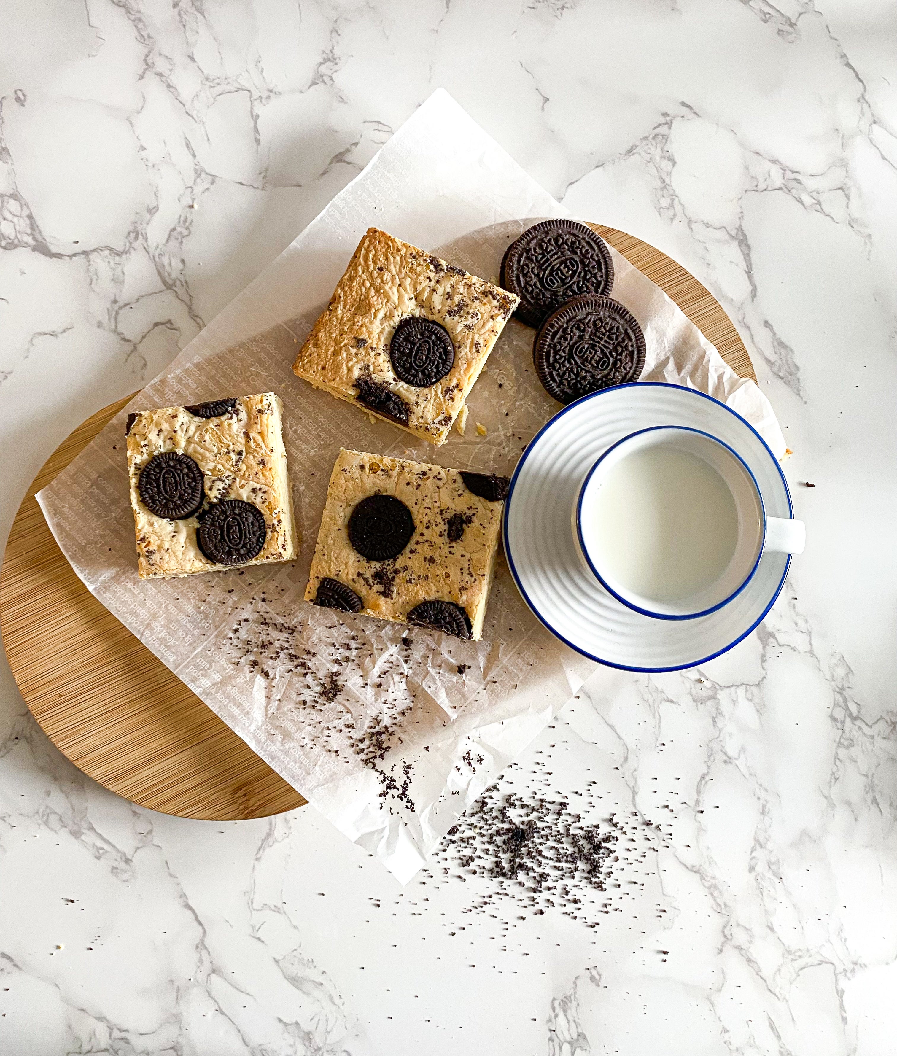 Oreo Blondies