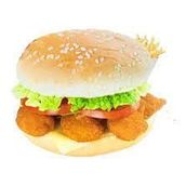  Jumbo Prawns Burger 