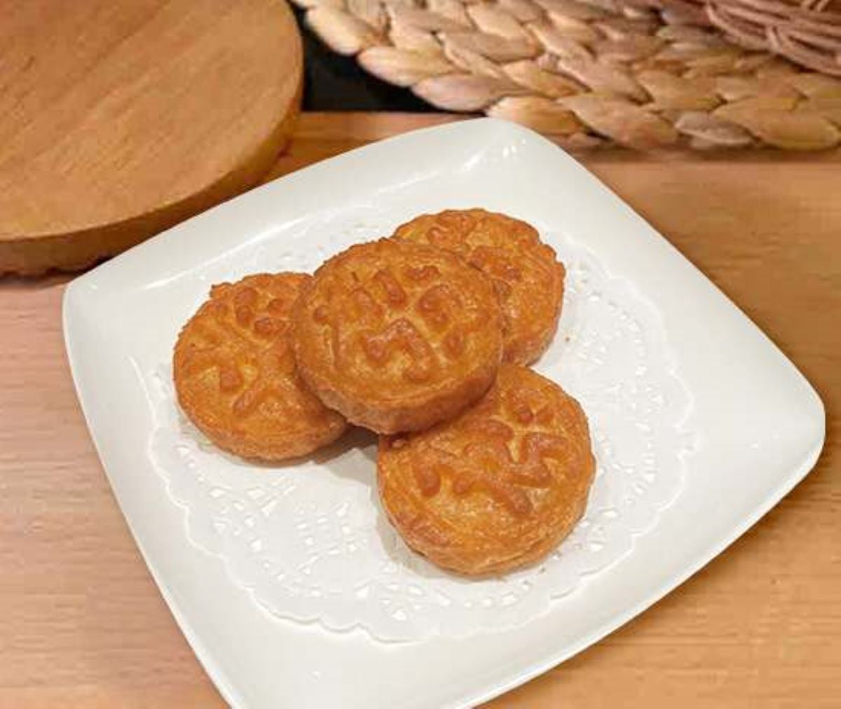 黄金豆沙南瓜饼 Pumpkin Pie