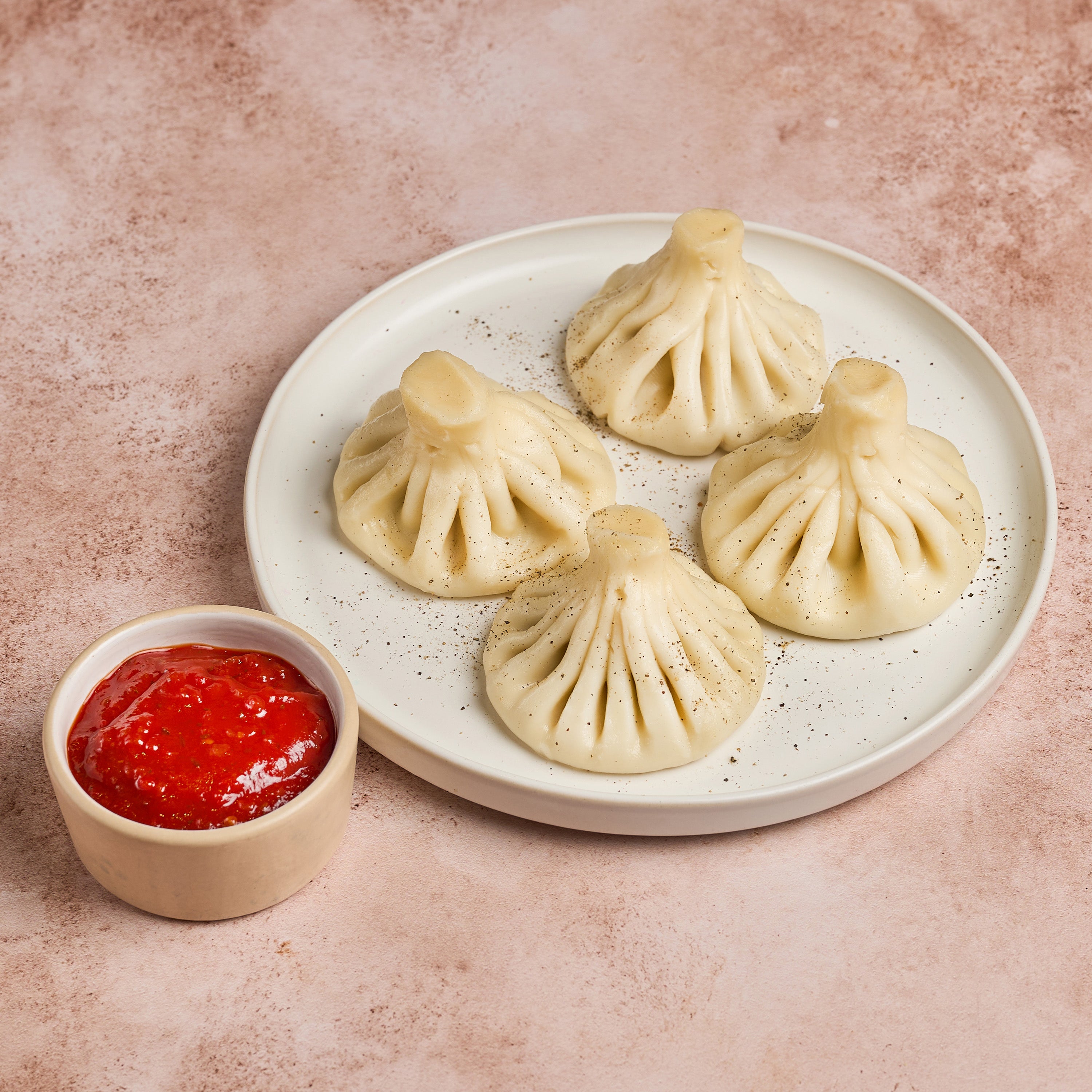 Georgian dumplings “Khinkali “ with Beef&Lamb meat and coriander