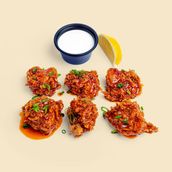 Buffalo Popcorn chicken