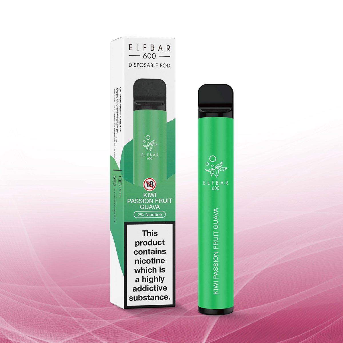 ELF Bar Kiwi Passion Fruit Guava Disposable Vape