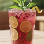 Pomegrante Mojito
