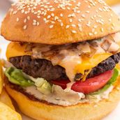Original Smash Beef Burger