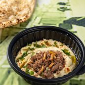 Hummus With Meat