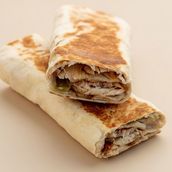 Chicken shawarma saj