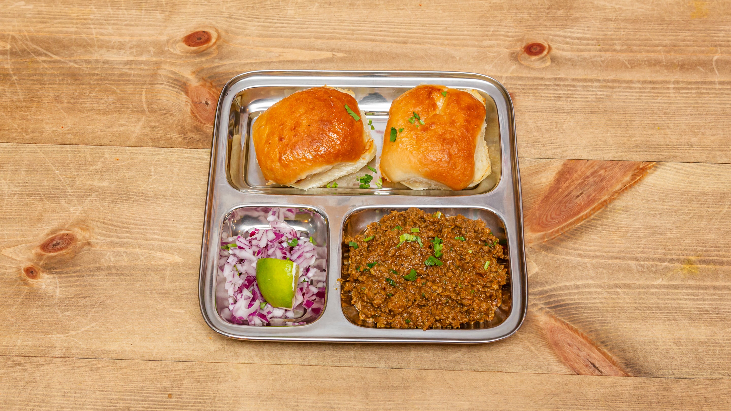 Hara Keema Pav