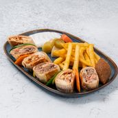 Mixed Arabic Shawarma Meal