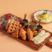 Breakfast Platter on Board
