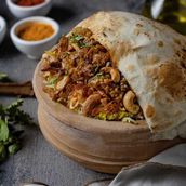 Mutton Dum Biryani cooked in Earthern Pot