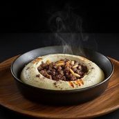 Hummus with Meat