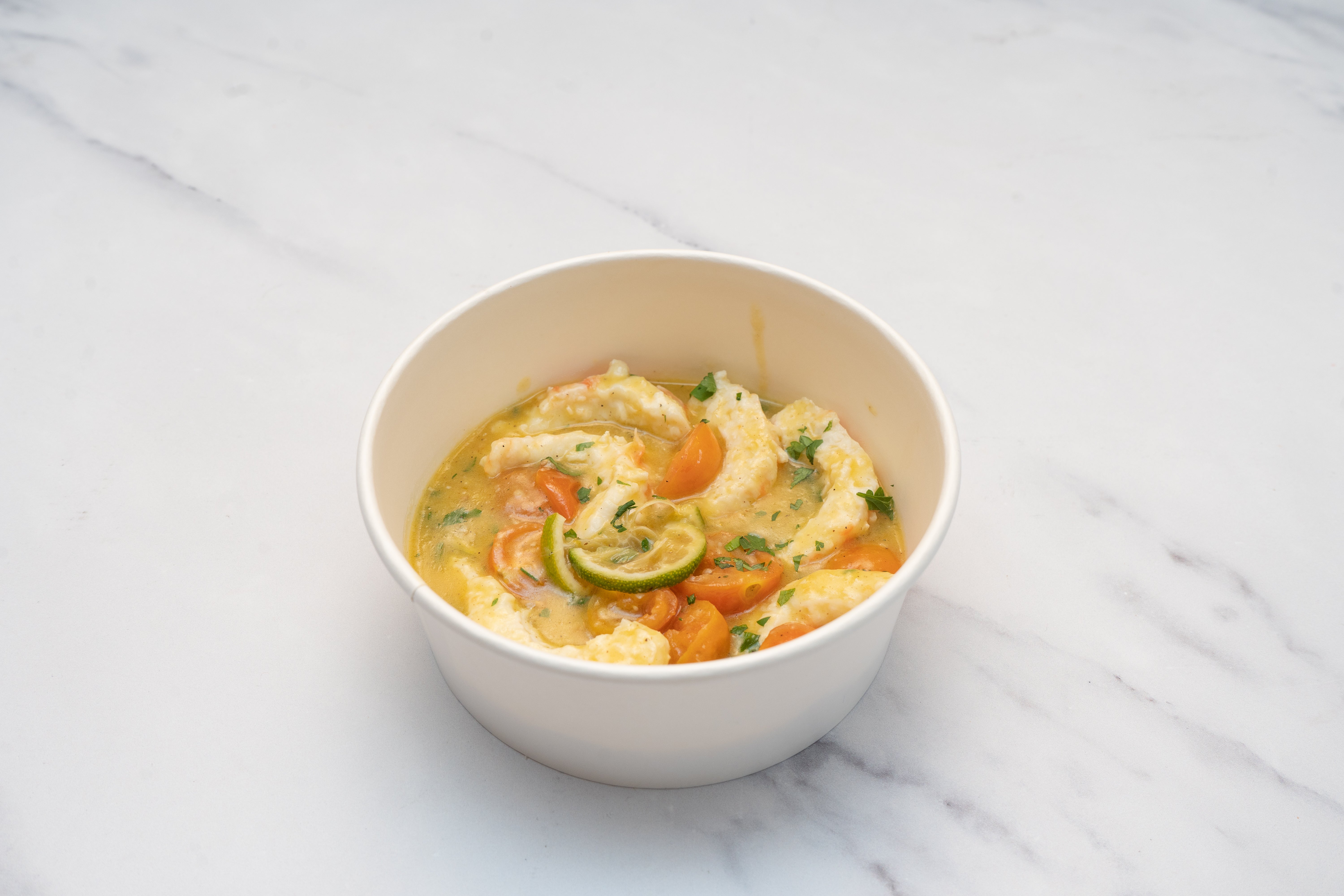 Vegan Shrimp with lemon