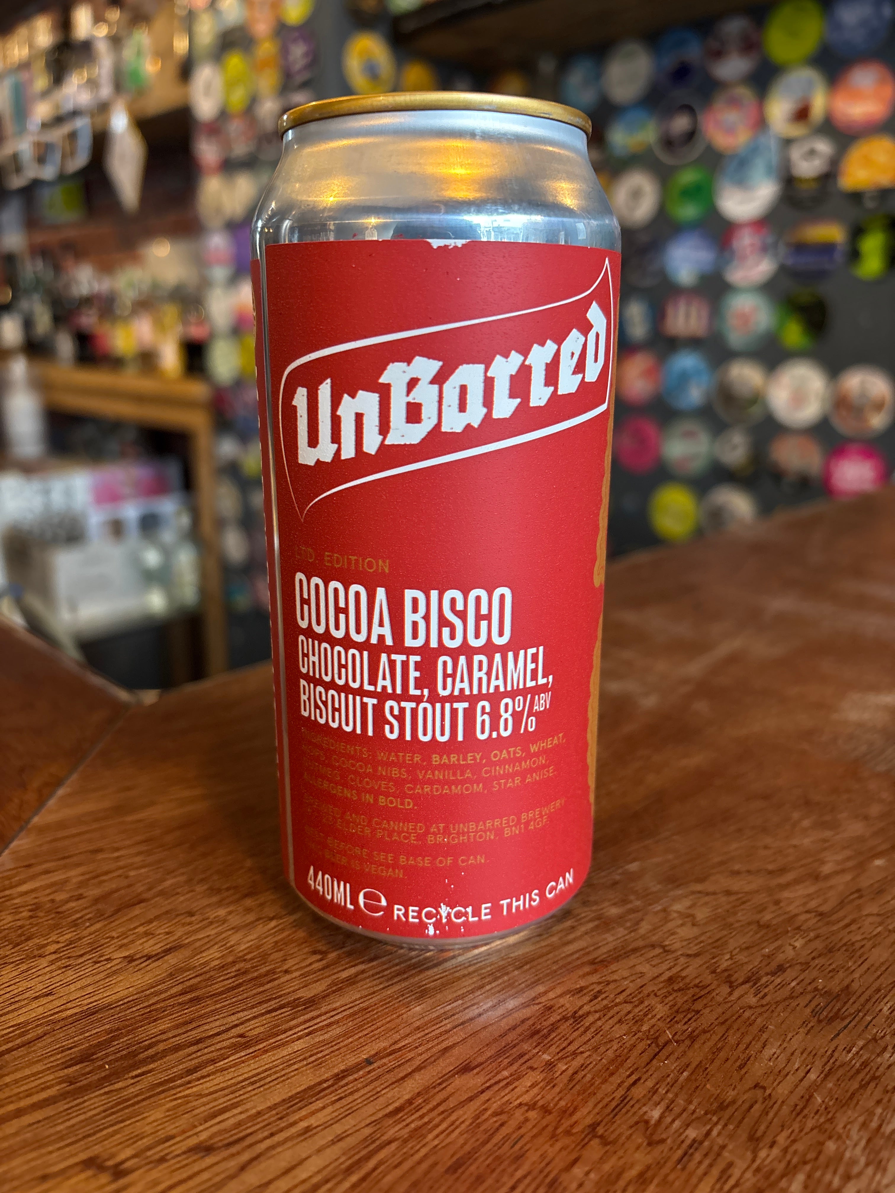 Unbarred 'Cocoa Bisco' Stout