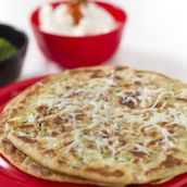 Cheese paratha