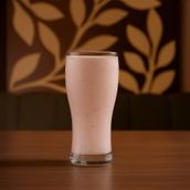Banana Milk With Strawberry