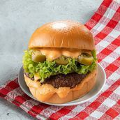 Spicy Angus Burger