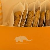 6 pieces Galaxy cookies box