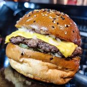 American Just Cheeseburger