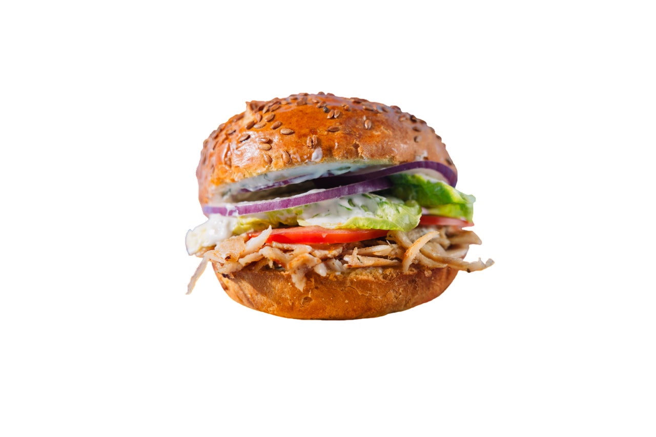 Chicken Gyros Burger