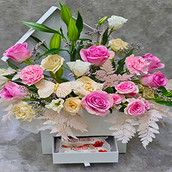 White Square Box