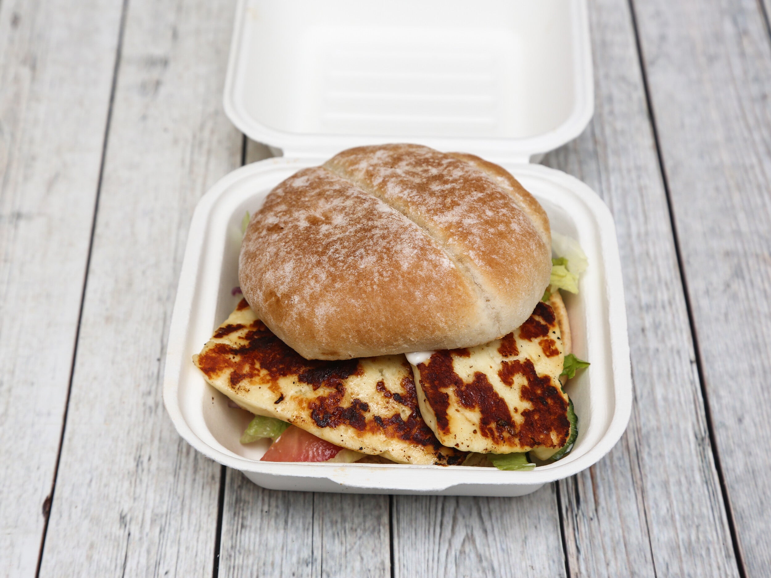 Halloumi Burger