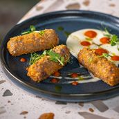 Croquette Di Patate Viola